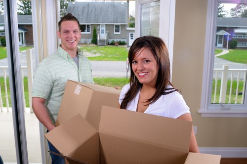 Secure storage unit used for removals and storage in Stanmore