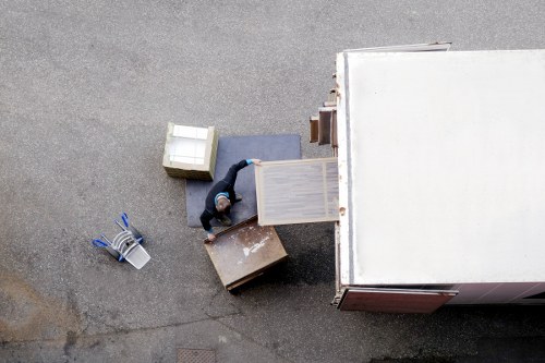 Local Stanmore movers carrying furniture safely during a residential relocation