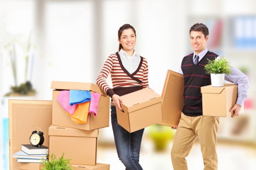 Packing materials used for removals in Stanmore