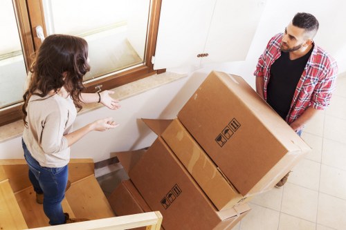 Clean and organized furniture storage unit in Stanmore