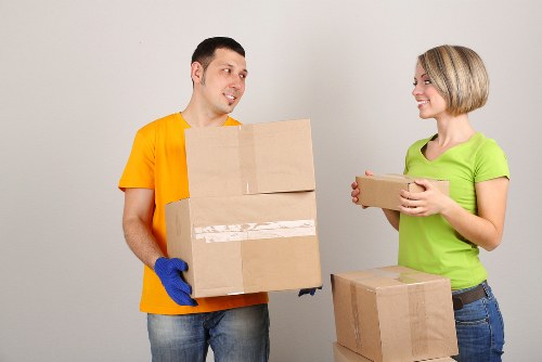 Personal belongings safely stored in a Stanmore unit