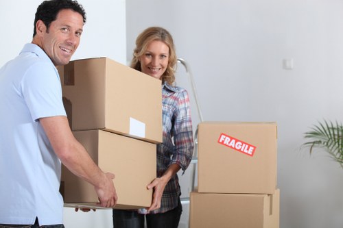 Efficient office storage layout with secure cabinets in Stanmore
